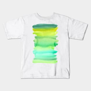 Green Swatches Kids T-Shirt